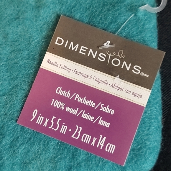 Felted Wool Clutch - Picture 3 of 7